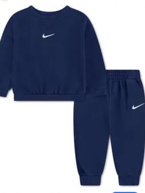 Nike Kids' Essential Fleece Sweatshirt & Joggers Set